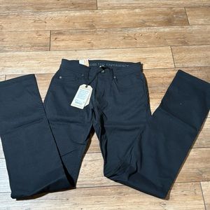 Prana New with Tags Brion Pant Black